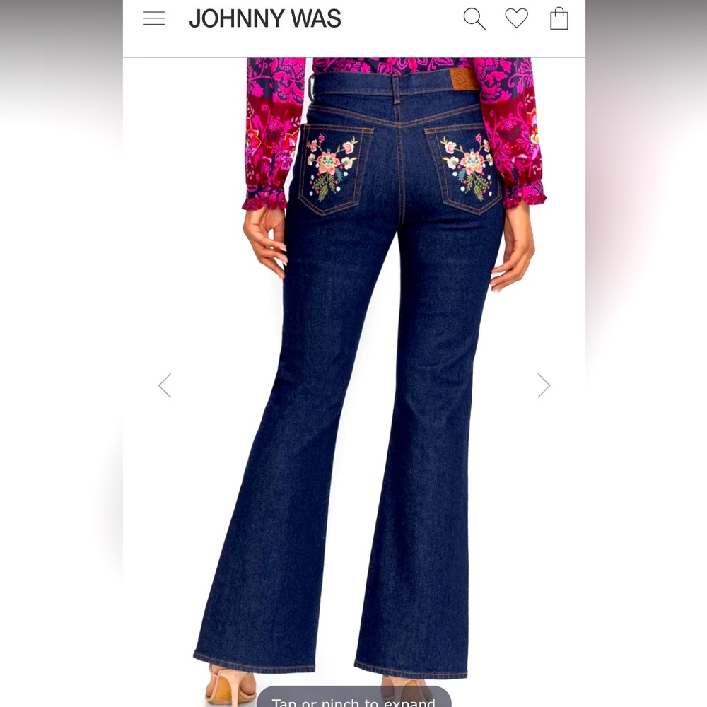 Johnny was jeans